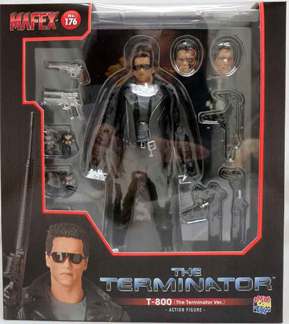 The Terminator 6 Inch Action Figure Mafex - T-800 #176