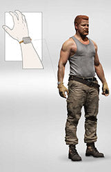 The Walking Dead 5 Inch Action Figure TV Series 9 - Abraham Ford Exclusive (Cancelled)
