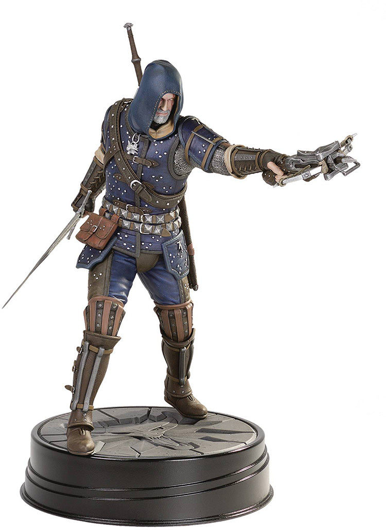 The Witcher 3 Wild Hunt 9 Inch Statue Figure - Geralt Grandmaster Feline (Sub-Standard Packaging)
