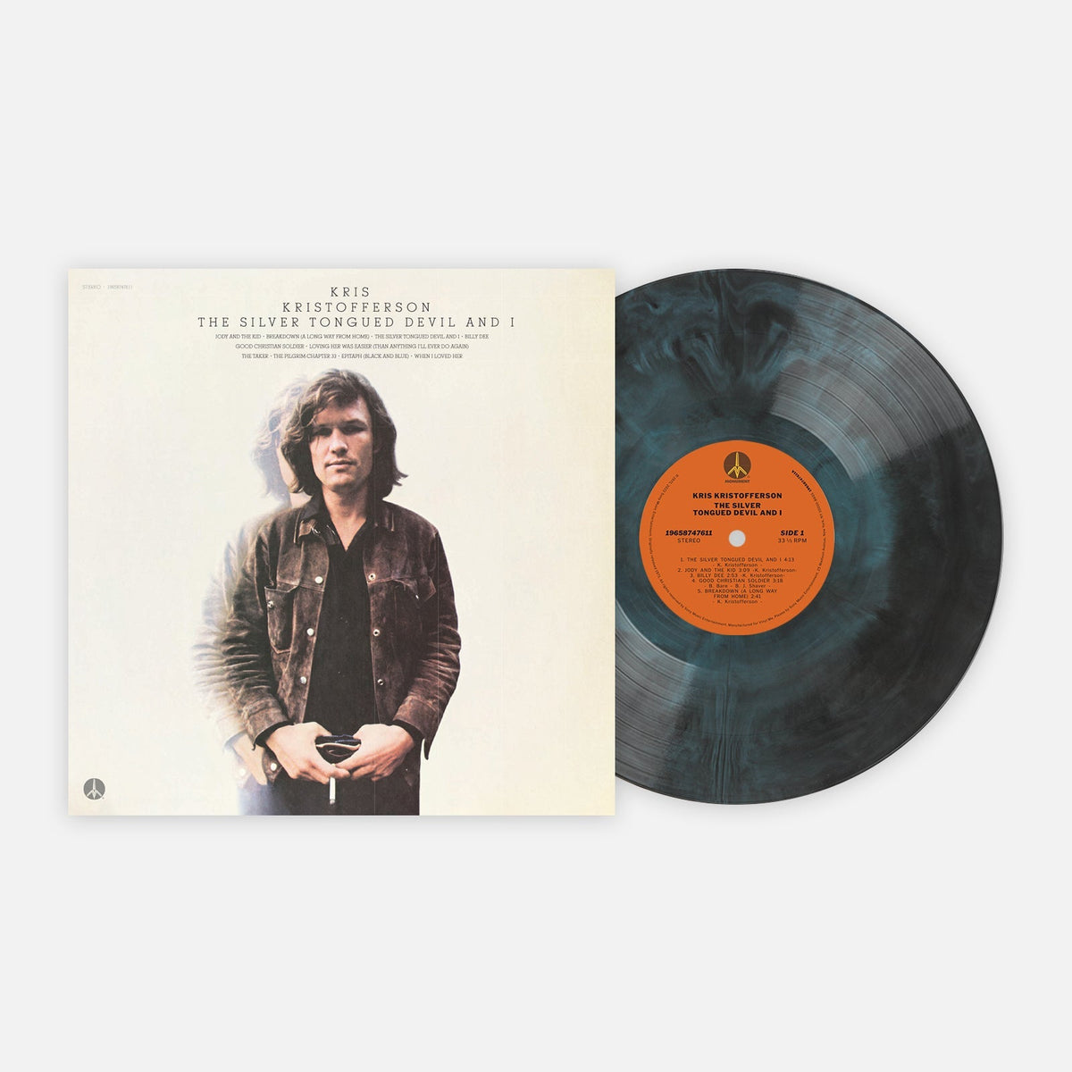Kristofferson, Kris/The Silver Tongued Devil And I (VMP Black & Blue Galaxy Vinyl) [LP]
