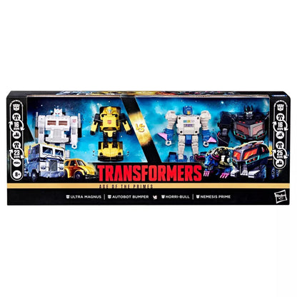 Transformers Age Of The Primes 6 Inch Action Figure 4-Pack Exclusive - (Ultra Magnus - Bumper - Horri-Bull - Nemesis Prime)