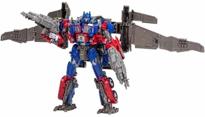 Transformers Studio Series Buzzworthy 8 Inch Action Figure Leader Class - Optimus Prime #44 (Non Mint Packaging)