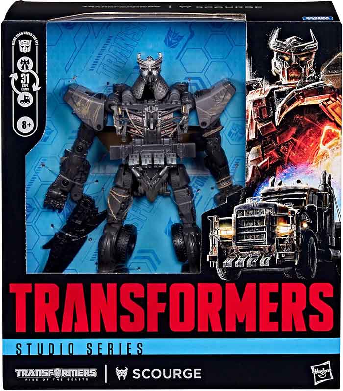 Transformers Studio Series 8 Inch Action Figure Leader Class (2026 Wave 4) - Scourge (Rise of the Beasts)