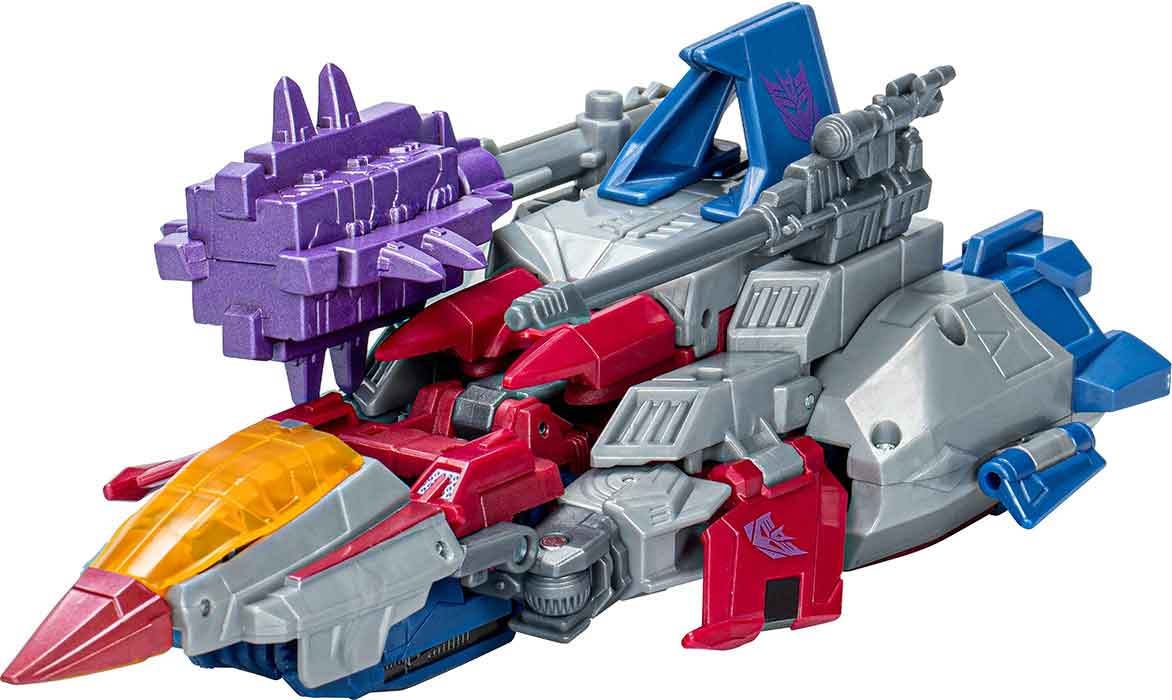 Transformers Studio Series 7 Inch Action Figure Voyager Class (2024 Wave 1) - Starscream #06