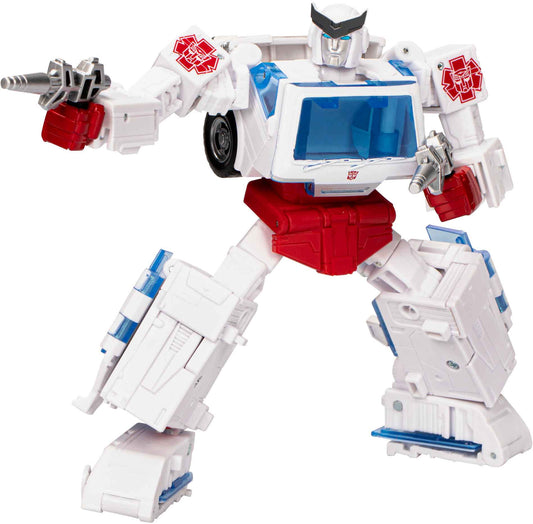 Transformers Studio Series 7 Inch Action Figure Voyager Class (2023 Wave 4) - Ratchet #23 (Shelf Wear Packaging)
