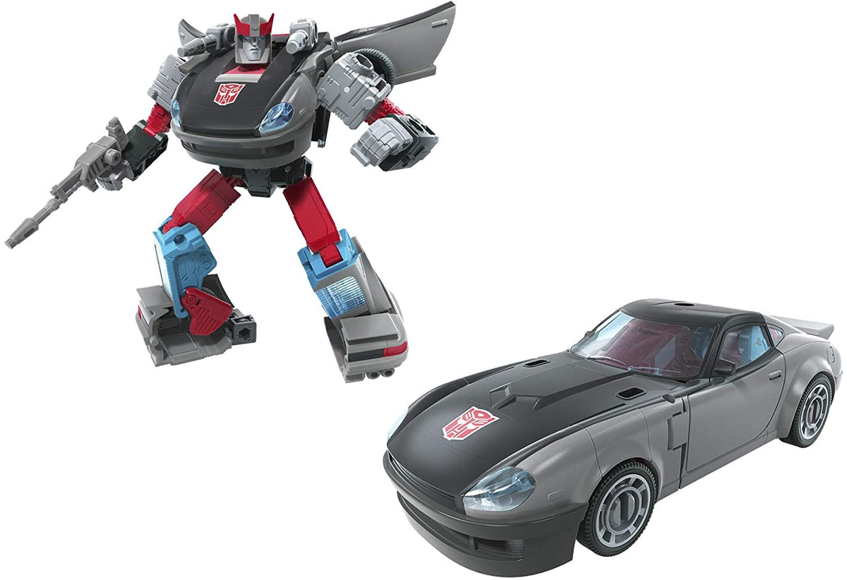 Transformers War For Cybertron Earthwise 6 Inch Action Figure Deluxe Exclusive - Bluestreak (Shelf Wear Packaging)