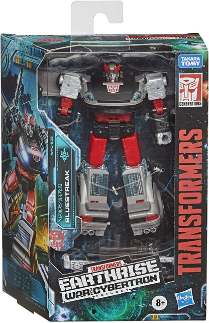 Transformers War For Cybertron Earthwise 6 Inch Action Figure Deluxe Exclusive - Bluestreak (Shelf Wear Packaging)