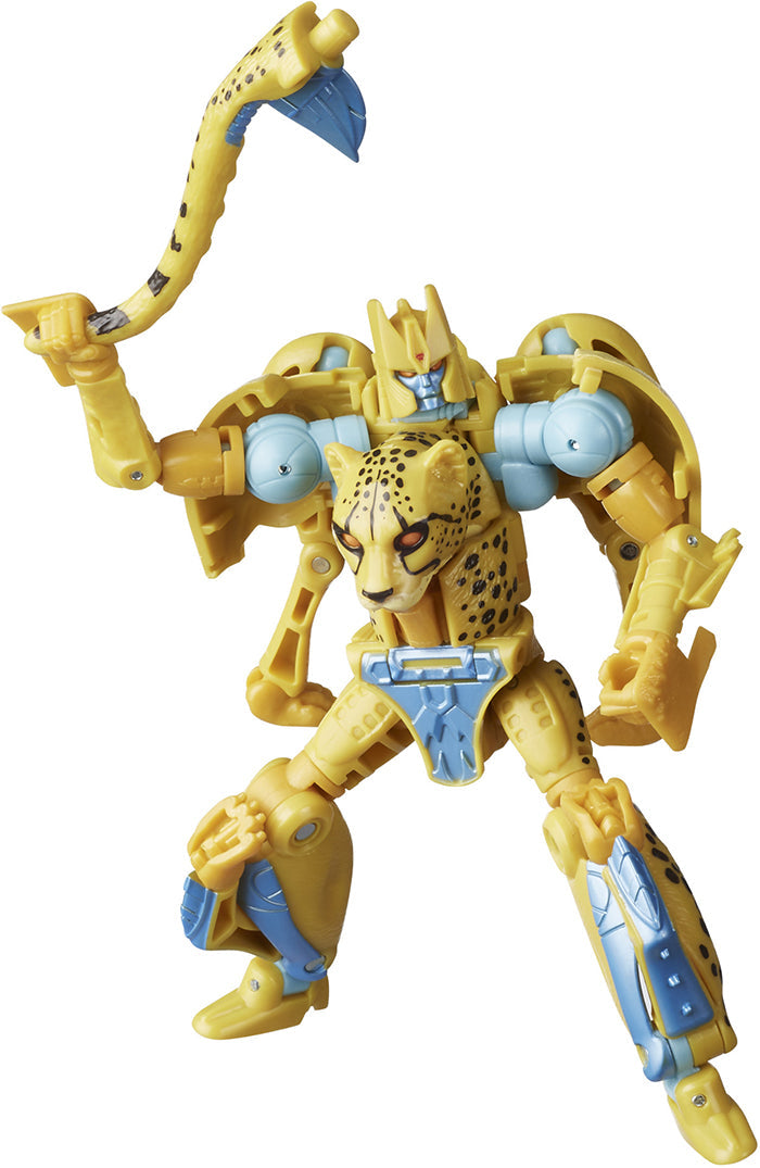 Transformers War For Cybertron Kingdom 6 Inch Action Figure Deluxe Class Wave 1 - Cheetor WFC-K4 (Shelf Wear Packaging)