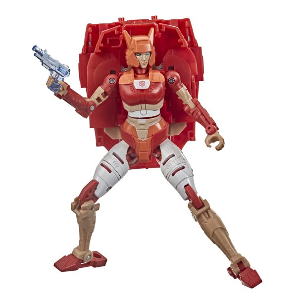 Transformers War For Cybertron Netflix Trilogy White 6 Inch Action Figure Deluxe Class Exclusive - Elita-1