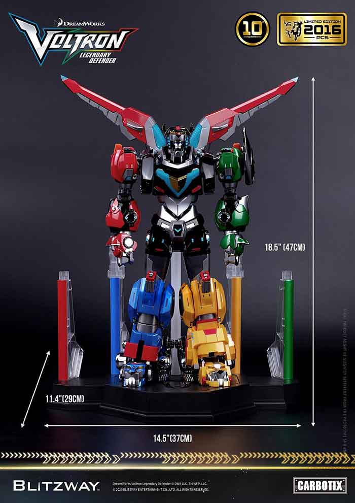 Voltron Legendary Defender 17 Inch Action Figure - Voltron Special Limited Edition
