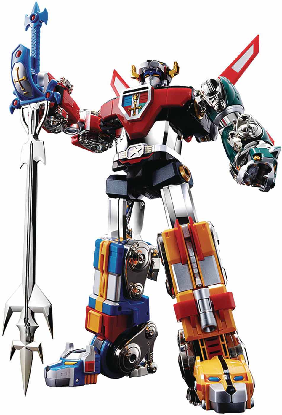 Voltron 10 Inch Action Figure Soul Of Chogokin - Voltron GX-71SP (Shelf Wear Packaging)