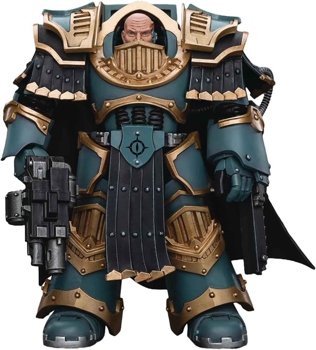Warhammer 40000  5 Inch Action Figure 1/18 Scale  - Sons of Horus MKIV Legion Praetor Cataphractii Terminator Armor