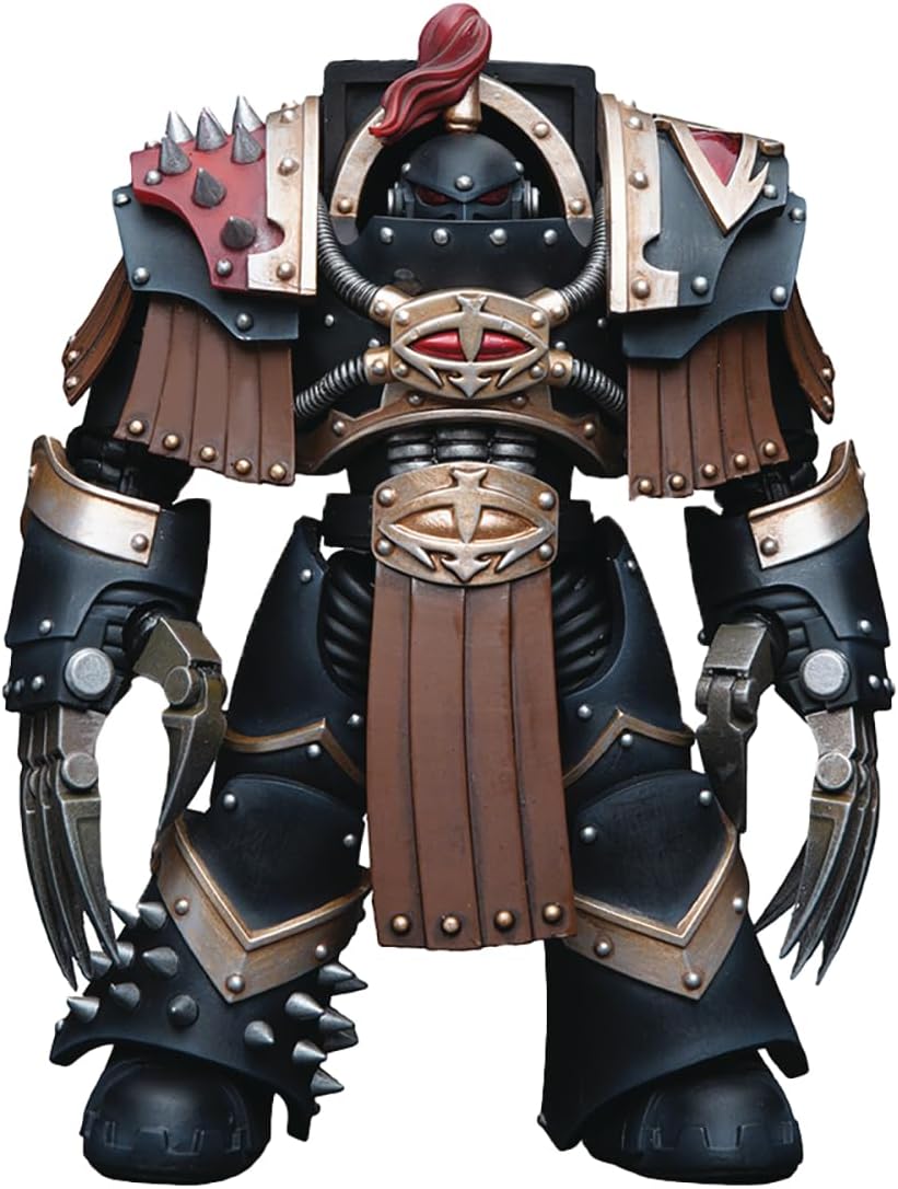 Warhammer 40000  5 Inch Action Figure 1/18 Scale  - Sons of Horus MKIV Terminator Squad Justaerin with Thunder Hammer