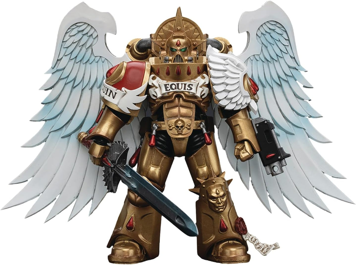 Warhammer 40000  5 Inch Action Figure 1/18 Scale  - The Horus Heresy - Blood Angels Sanguinary Guard with Encarmine Sword