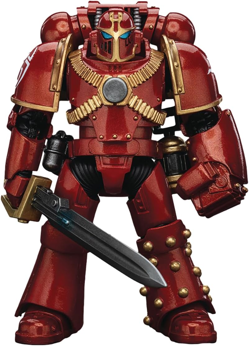 Warhammer 40000  5 Inch Action Figure 1/18 Scale  - The Horus Heresy Thousand Suns Legion MK IV Tactical Squad Sargeant with Power Fist