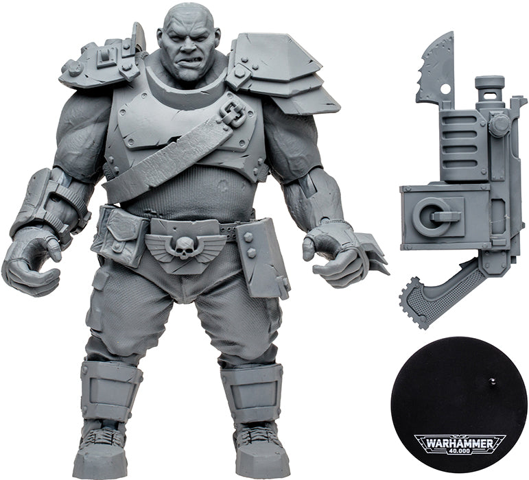 Warhammer 40000  10 Inch Action Figure  Deluxe - Dark Tide Ogryn (Artist Proof)