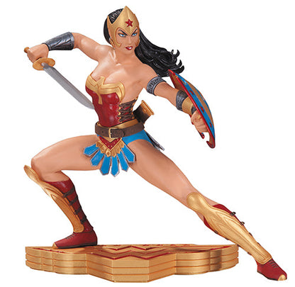 Wonder Woman Art Of War 6 Inch Statue Figure - Wonder Woman By Garcia Lopez