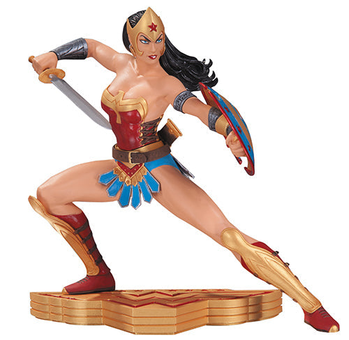 Wonder Woman Art Of War 6 Inch Statue Figure - Wonder Woman By Garcia Lopez