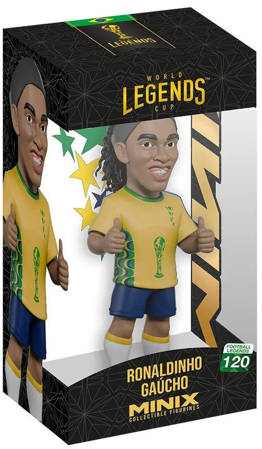 World Legends Cup 3.75 Inch Static Figure Minix - Ronaldinho Gaucho #120