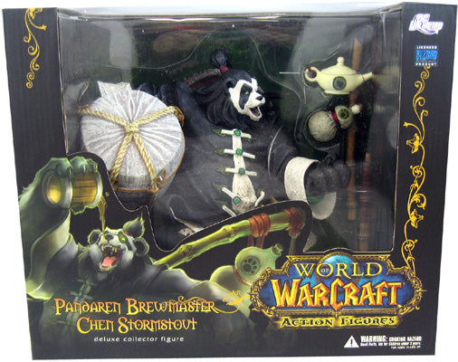 World Of Warcraft 8 Inch Display Figure Box Set Exclsives - Chen Stormstout (Shelf Wear Packaging)