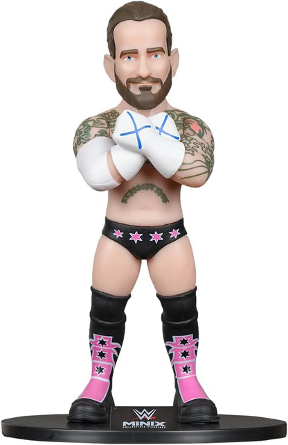 WWE Wrestling 3.75 Inch Action Figure Minix - CM Punk