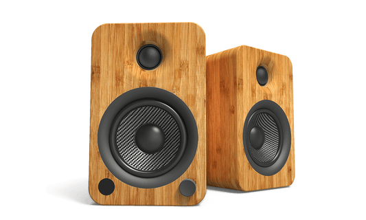 Kanto YU4 Powered Speakers - Bamboo